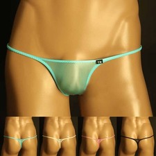 Edle Herren durchsichtige Slips Sexy G String Tangas für einen verführerischen