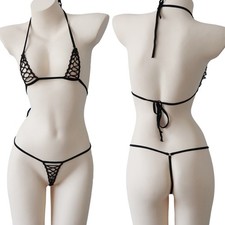 Modisches Damen Hohl für bikini Pyjama Set mit dünnen Trägern für gemütliche Nä