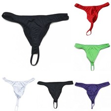 for tanga Herren Unterhose for bikini Bulge Pouch Polyester Slips T-Back Tangas