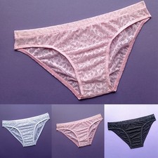 G-String für tanga Herren Sexy Transparent Beutel für bikini Tangas Atmungsaktiv
