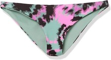 Hurley Tie Dye Reversible Mod Surf Bikini Slip CK2951 - M.