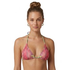 Dakine Kelli Braided Bikini-Oberteil mit Ethno-Muster und einzigartigen Boho S
