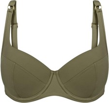 Triumph Damen Sommer Twist WP 02 Bikini Oberteil Salbeigrün Größe 40E NEU