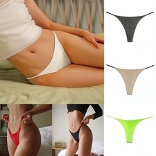 Shorts für bikini Sommer Atmungsaktiv Damen G-String Leicht Dessous Höschen