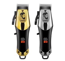 USB Akku Haarschneidemaschine Akku Trimmer Edelstahl Klinge HT-689 5W