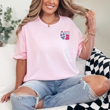 Boots On Bikini On süß Cowboy Strand Damen T-Shirt Western Sommer Geschenk