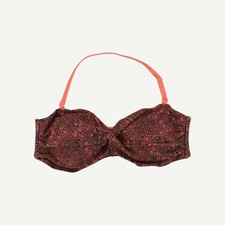 FatFace Damen Bikini Oberteil warmbraun gepunktet
