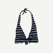 FatFace Damen Bikini Oberteil Navy