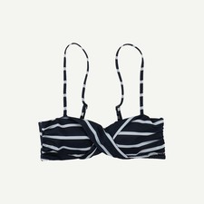 FatFace Damen Bikini Oberteil Navy