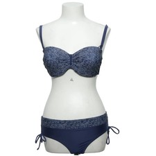 Totsol, Bikini, Größe: 44, Elasthan/Polyester, Blau, Fischgräte #Gra