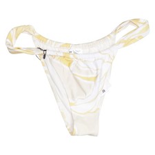 H&M, Bikiniunterteil, Größe: M, Gelb, Polyester/Elasthan, Sonstiges, Damen #e4N