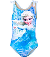 EISKÖNIGIN FROZEN 122 128 BADEANZUG ELSA ANNA DISNEY SCHWIMMANZUG EINTEILER