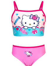 HELLO KITTY 128 134 CANDY LAND TANKINI BIKINI BADEANZUG NEU