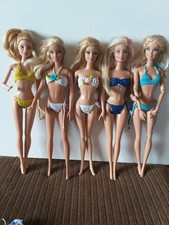 Für Sie  barbie kleidung handarbeit 9Tlg, 4 Bikini, 4 BH, 1 Badenanzug