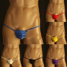 Herren für tanga Dessous Eis Seide für bikini T Rücken Slip Ausbuchtung Beutel