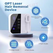 3in1 OPT Laser Haarentfernung Schönheit Salon Heim Kühlung System IPL Schmerzlos