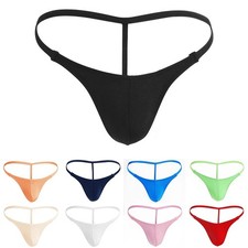 Herren Sexy Unterwäsche Low Rise Slip für tanga für bikini G-String Unterhose