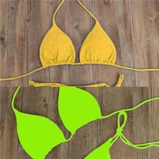 Damen Bademode Brasilianische Bademode Brandneu Polyestergewebe Normale Länge