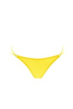 AGENT PROVOCATEUR Damen Bikinihose Bademode Zitronengelb Größe S