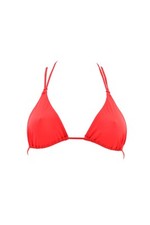 AGENT PROVOCATEUR Damen Bikini Oberteil Elegant Bademode Sommer Rot Größe S