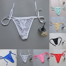 Herren Badeanzug Unterwäsche Bandage Beutel für tanga niedrige Taille seitliche