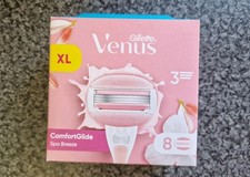 8 x Gillette Venus Comfortglide Spa Breeze Nachfüllkassetten Rasierklingen ~ Neu
