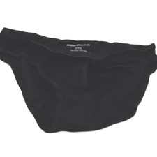 Amazon Essentials Damen Bikinihose aus Baumwolle 10er-Pack Schwarz 36