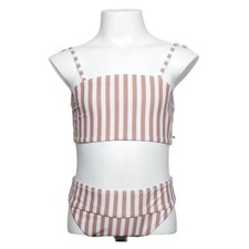 Liewood, Bikini, Größe: 110, Elasthan/Recyceltes Polyester, Braun/Weiß #kh0
