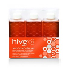 Hive Roller Wax Refills Warm 'Honey' 6 x 80g