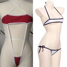 Sexy Dessous MiniBikini Set Damen G String Body für tanga Porno Erotik Bademode