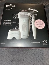 Braun Silk-epil 7, Epilierer zur einfachen Haarentfernung, weiß 7-241
