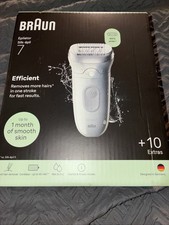 Braun Silk-epil 7, Epilierer zur einfachen Haarentfernung, weiß 7-241