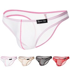Slip See Herren Mesh Pouch Through für bikini Slip Marke Comfy Fitted Hot