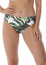 Fantasie Palm Valley FS6765 Mid Rise Bikini Slip Farn Fen Small