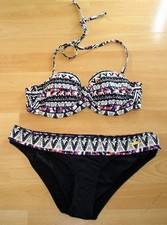 Lascana Bikini Urlaub Meer Strand Freibad Schwimmen baden Reise 2 Teile 38 Neu