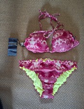 CHIEMSEE Red by EMP Bikini Gr. 42 Batik rot 2-Teiler