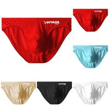 Herren für bikini Pouch Höschen in Eisseide Low Waist Slip mit sexy Design