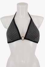 Jets Damen Bademode Gr. 36 (AU10) Schwarz / Weiß NEU Top Bikini-Oberteil Sommer