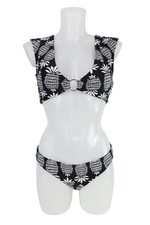 Seafolly Damen Bademode Gr. 36 (AUS 10) Schwarz / Weiß NEU Bikini Bikini-Set