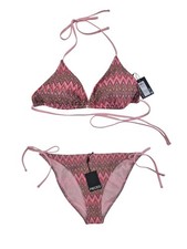 PIECES Bikini Hose Gr. XL / 42 Rosa Bikini Unterteil Bademode