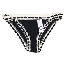 Cubus, Bikiniunterteil, Größe: M, model: u crafted swim brief, Schwarz/Weiß #Ohv