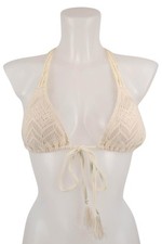 Vince Camuto Damen Bademode Gr. 40 (L) Weiß NEU Top Bikini-Oberteil Sommer