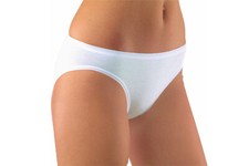 Pompadour Bikinislip Baumwolle/Elasthan Gr 46 im 5er Pack weiss