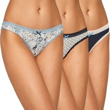 PEPE JEANS LONDON Damen Bikinihose 3er Pack Slip Baumwolle Höschen...